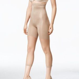 Nude high top Capri spanx Shape-wear